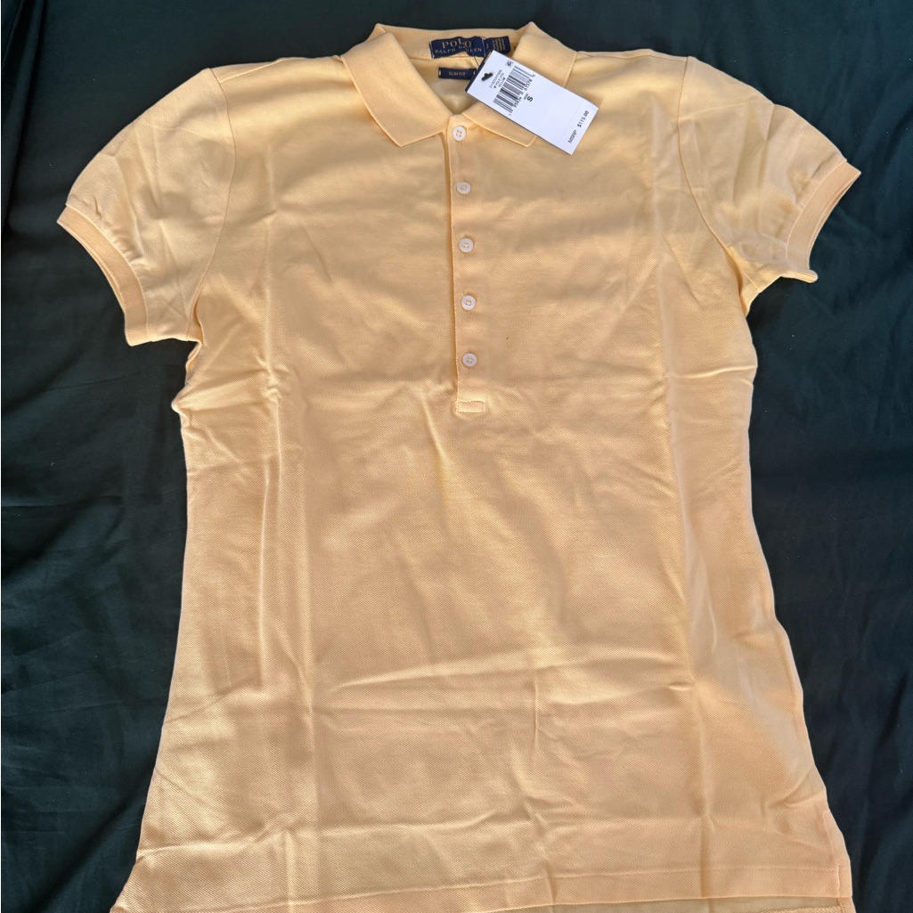 Polo By Ralph Lauren Light Yellow Polo Shirt